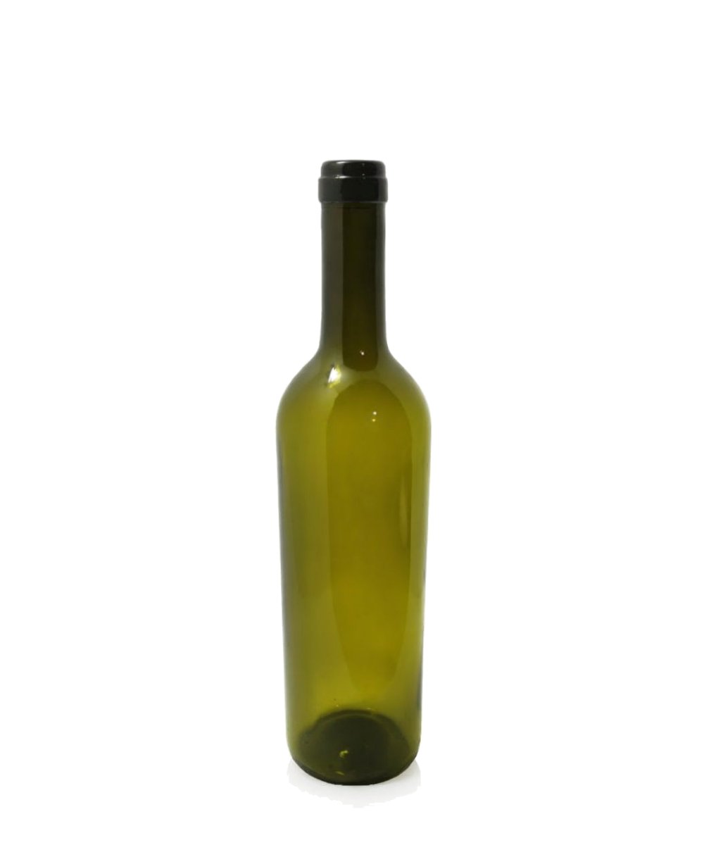 Bottiglia per vino ml 750 colore verde