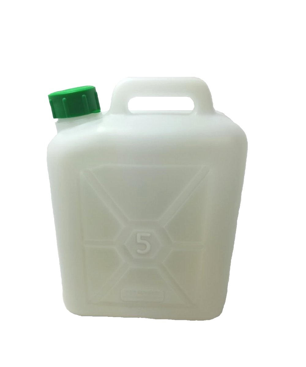 Tanica plastica litri 5 per acqua - buyglass