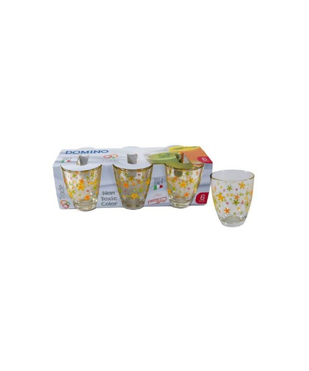 Bicchiere Decorato Cotton