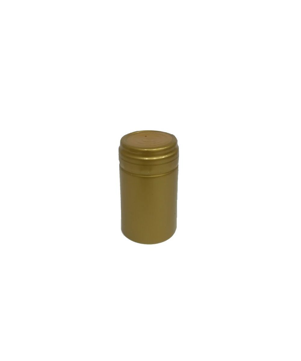 Capsula in pvc colore oro 31,5