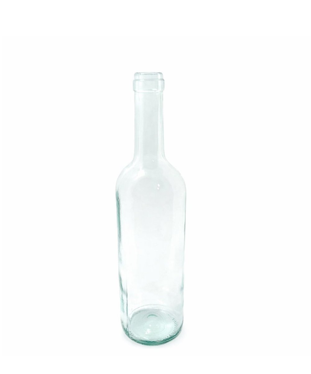 Bottiglia per vino ml 750 vetro bianco