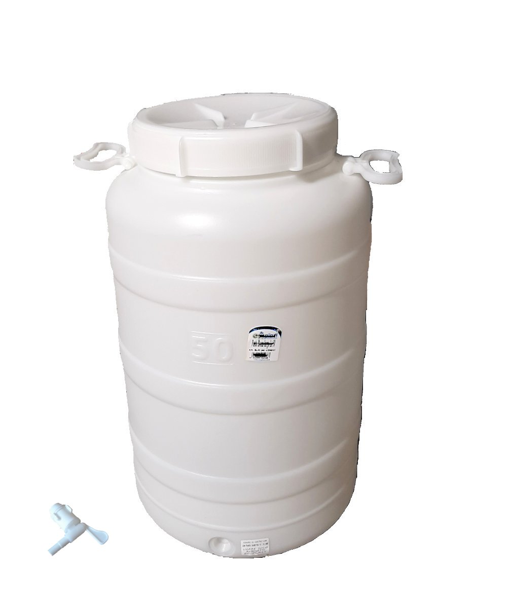adatto per alimenti 10 l KOTARBAU® Serbatoio in plastica per acqua potabile con rubinetto 