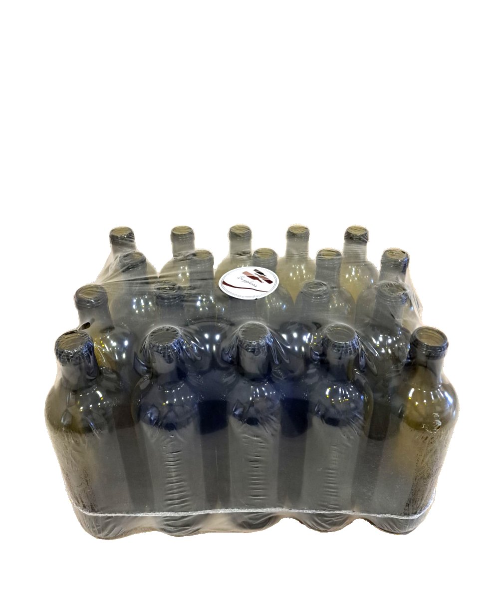 Bottiglia Olio Puglia CC 1000 in Pacchi a 20 pezzi completa di
