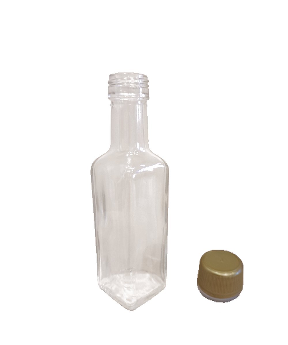 Bottiglia Liquore Marasca ML 60 Tappo Vite Colore Bianco Trasparente  venduta in pacchi da 187 pezzi completa di tappo - buyglass