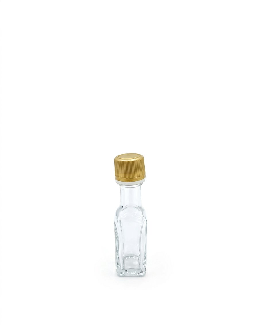 Bottiglia per campioncini di liquore tappo a vite ml 20