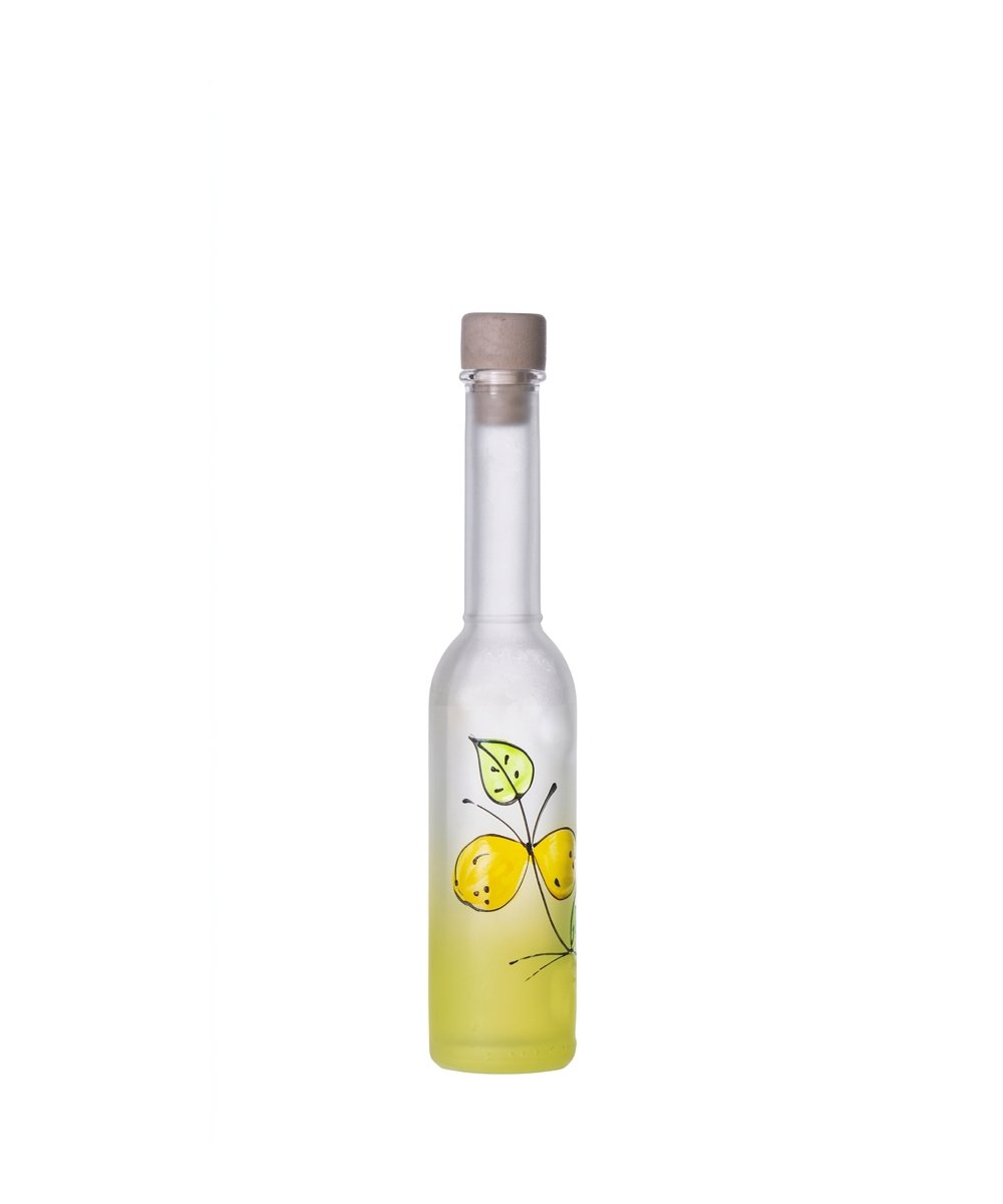 Bottiglia Opera Satinata ml 200 gialla limoni in pacchi da 42 pezzi