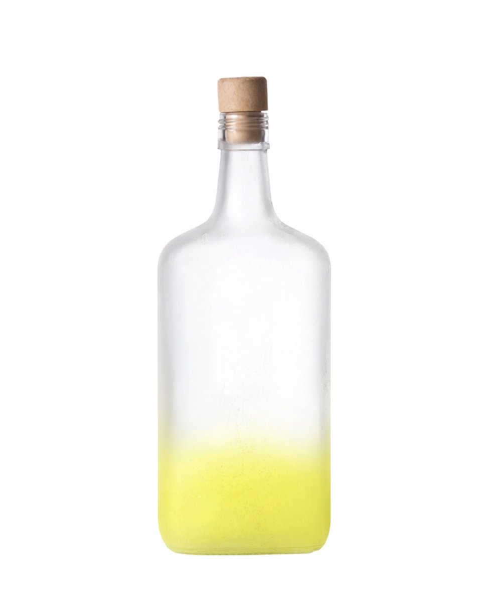 Bottiglia per liquore decorata amaretto ml 700