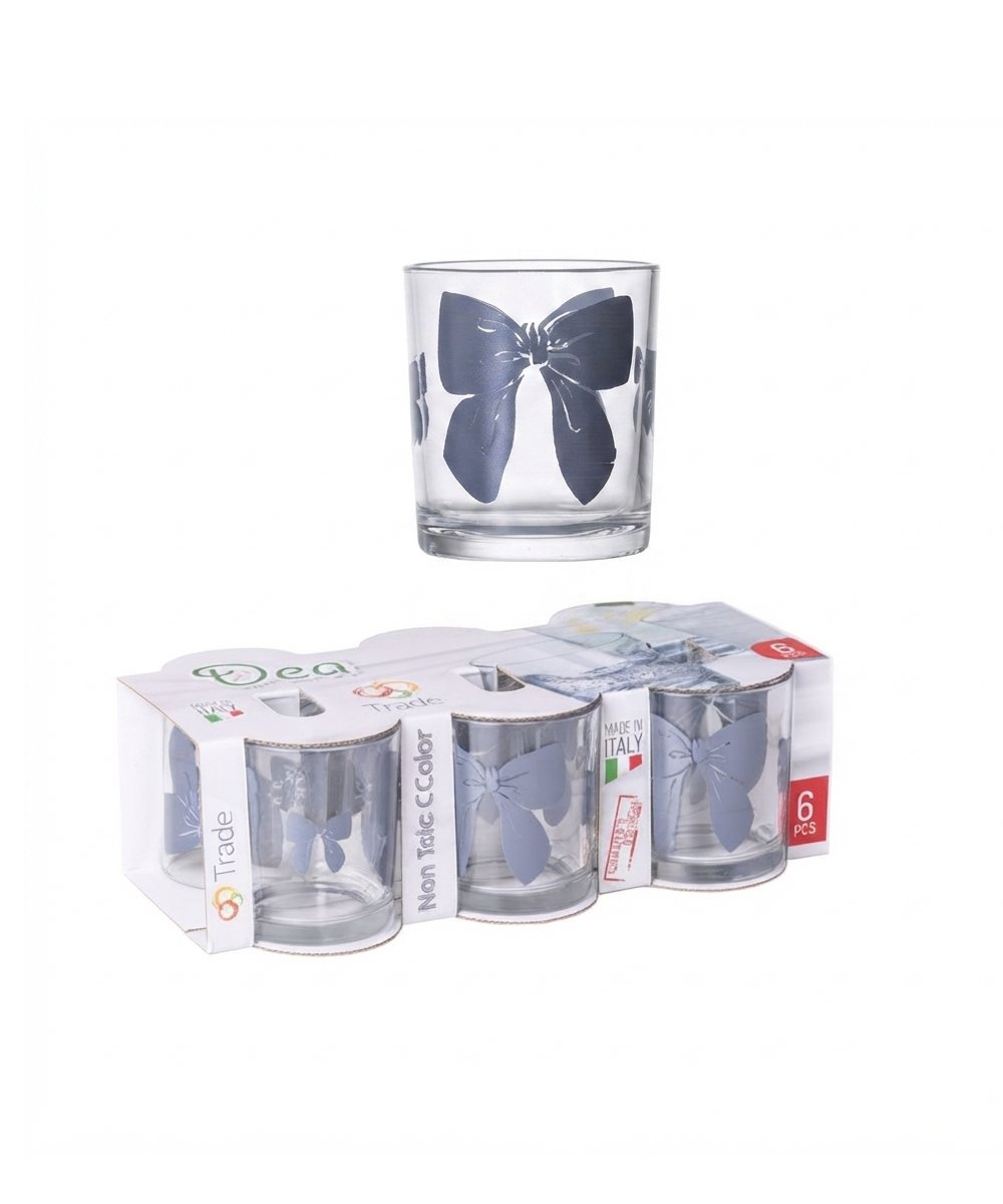 Bicchiere fiocco GRIGIO